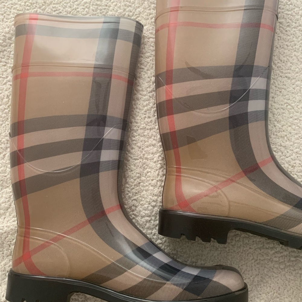 Authentic Burberry Rain Boots